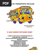 Monitor de Transporte Escolar