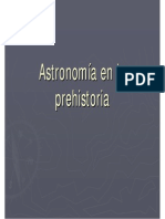 Astronomía en La Prehistoria