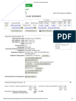 Applied Clay Science: Journal