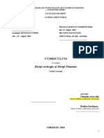 Curicculum Drept Ecologic - Versiunea 2013-2014 Rom