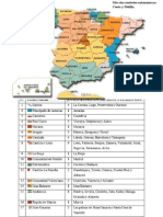 Mapa de España, Comunidades y Provinciasdocx