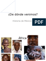 De Dónde Venimos