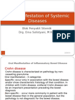 Oral Manifestation of Systemic Diseases