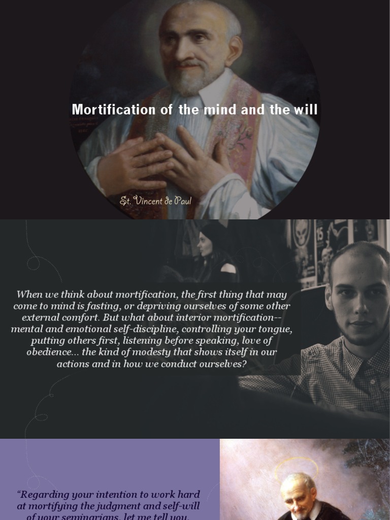 Understanding Interior Mortification | PDF | Religious Belief And ...