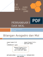 Persamaan Reaksi Dan Mol