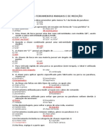 02 - Avaliação - Ferramentas Manuais de Medição