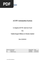 ACON Automation System Technical Spec B