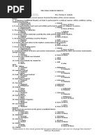 Pre Final Exam in Mapeh 8 (1)