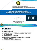 Distribution of Geothermal Resources Indonesia