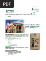 Bamburi Cement Guide