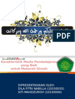 Karakteristik Media Untuk Maharah Qira'ah