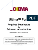 1.Required Data Inputs for Ericsson Markets