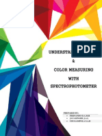 Understanding Color and Color Measuring With Spectrophotometer