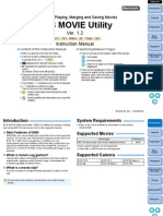 EOS Movie Utility Instruction Manual For Macintosh en