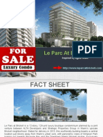 Le Parc Fact Sheet - Choose The Perfect Luxury Condo & Townhome For Sale (Venta) in Miami