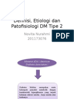 Definisi, Etiologi Dan Patofisiologi DM Tipe 2