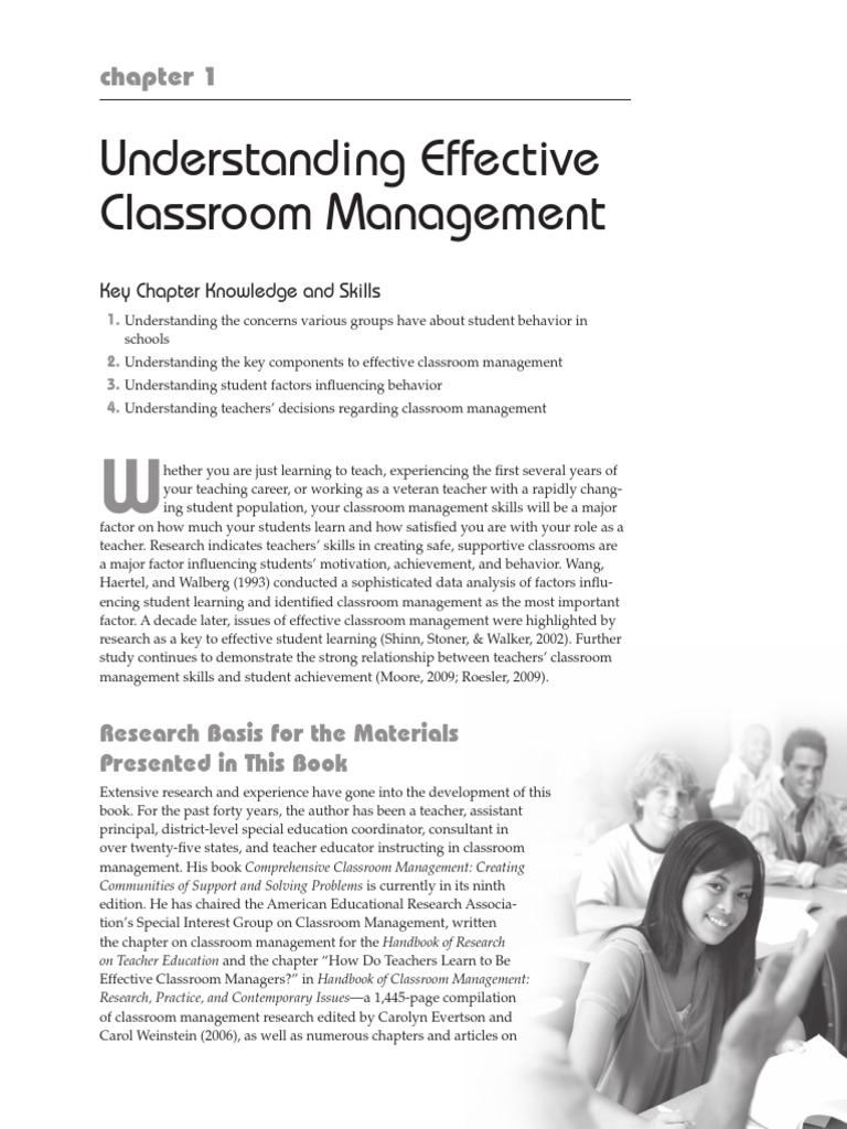 Effective Classroom Management PDF | PDF | Classroom Management | Bullying