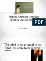 Teaching Thinking Through Effective Questioning: Chad Vosburg