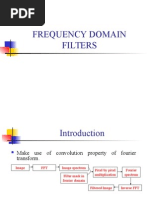 Frequency Domain Filters