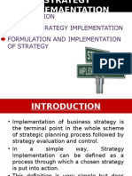 Strategy Implemaentation
