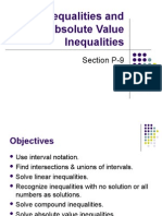 0.P-9 Linear Inequalities and Absolute Value Inequalities