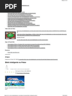 Blefe Inteligente No Poker