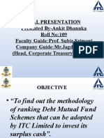Ranking methodology for debt mutual funds