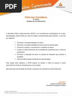 ATPS - Análise de Investimentos