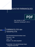 KULIAH DASAR FARMAKOLOGI (Farmakokinetik - Farmakodinamik).ppt