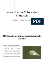 Métodos de Coleta de Plâncton