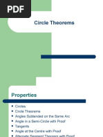 Circle Properties