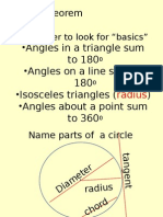 Circle Theorem: Remember To Look For "Basics"