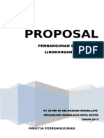 Proposal Drainase RT 02 RW 05
