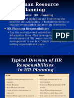 Human Resource (HR) Planning
