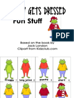 Frogy Gets Dressed Printables