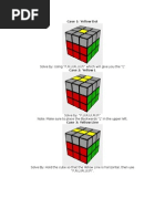 Rubik's Cube Fish Solving Guide | PDF | Wellness
