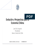 Evolucion Economia Chilena 2011