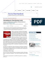 Calculating Arc Flash Energy Levels _ Content Content From Electrical Construction & Maintenance (EC&M) Magazine