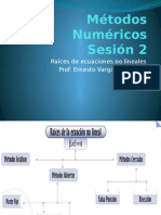 Presentación 2 Métodos Abiertos y Cerrados