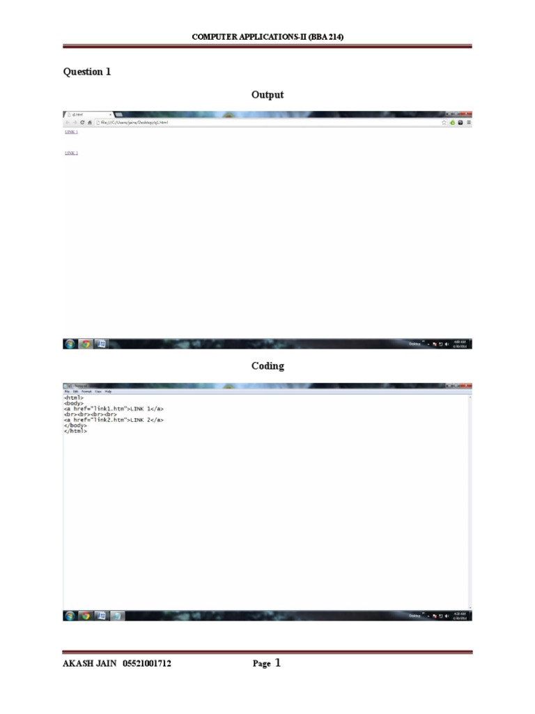 Computer Applicatins-II Project | PDF | Samsung | South Korea