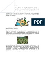 Actividades Económicas y Financieras de Centroamérica