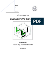 Exercises On Engineering Drawing