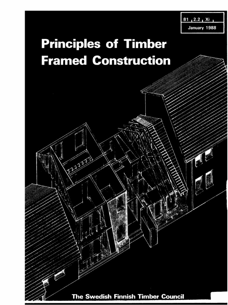 Principles of Timber Framed Construction | PDF