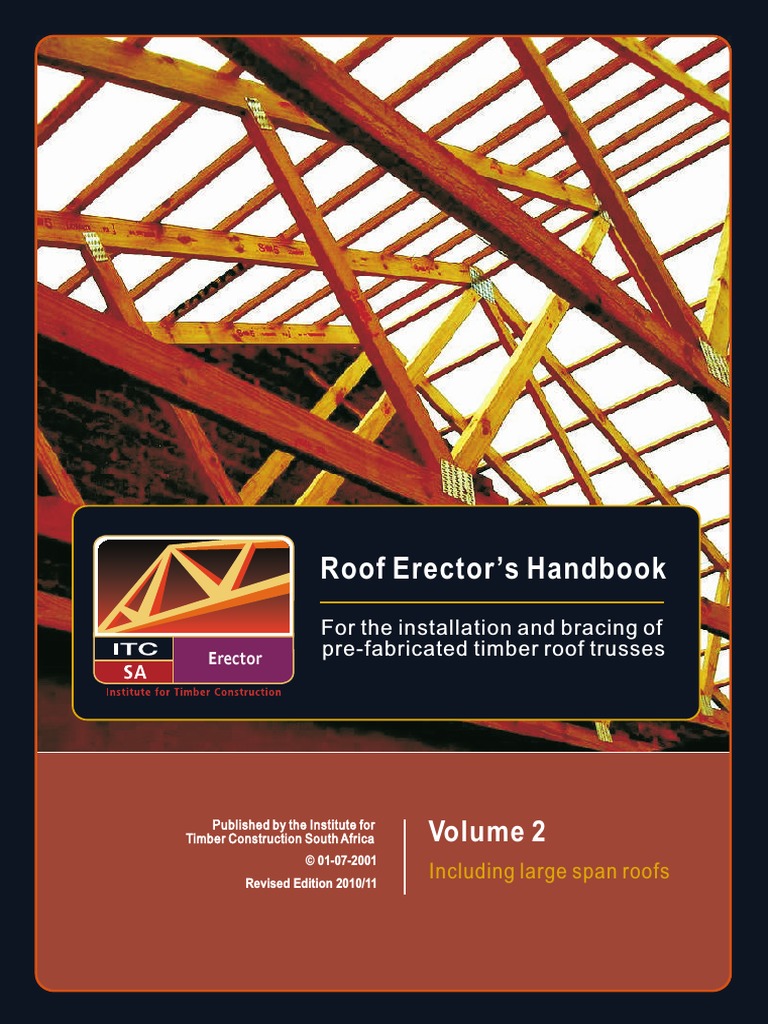 Roof Erector's Handbook | PDF | Truss | Roof