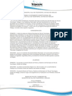 Bando de Policia y Gobierno de Villa de Tezontepc