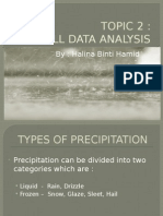 (Rainfall Data Anaylsis)