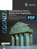 Digital Banking: Time To Rebuild Your Organization (Part III of III)