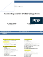 Analise Espacial de Dados Geográficos