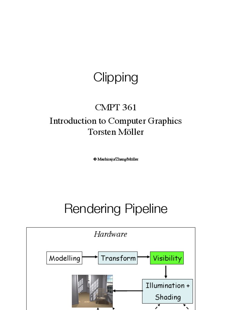 Clipping Computer Graphics Graphics