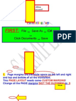 First:: File Save As ID# (J:) Click Documents Save